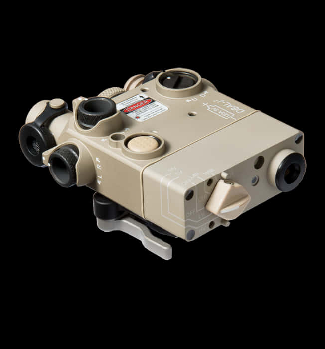 Military Laser Designator Device PNG