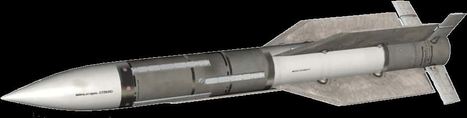 Military Missile Model PNG
