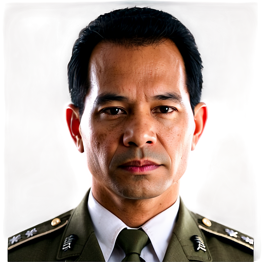 Military Officer Headshot Png 06252024 PNG