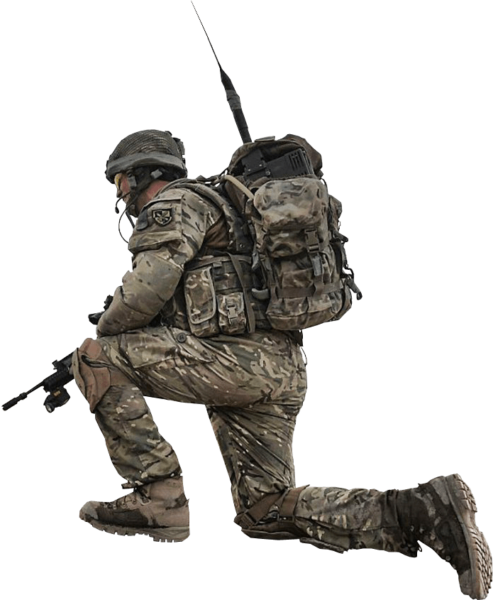 Military Personnelin Action PNG