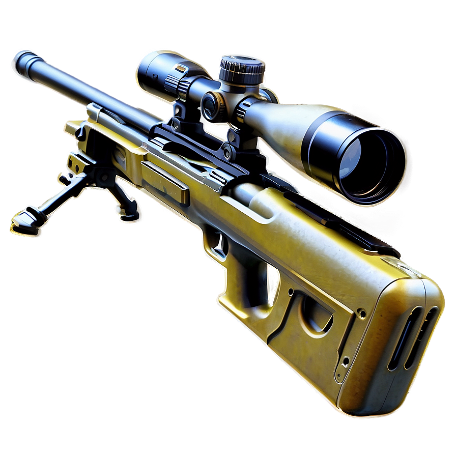 Military Sniper Rifle Outline Png Iib27 PNG