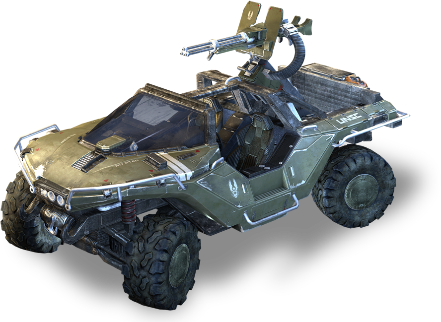 Military Style Futuristic Vehicle PNG