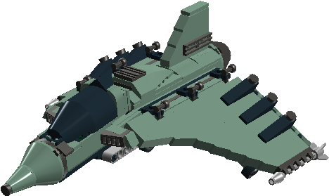Military_ Jet_ Fighter_ Model PNG