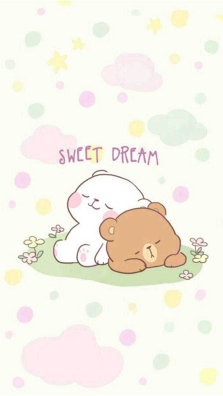 Milk And Mocha Bears Sweet Dreams Wallpaper