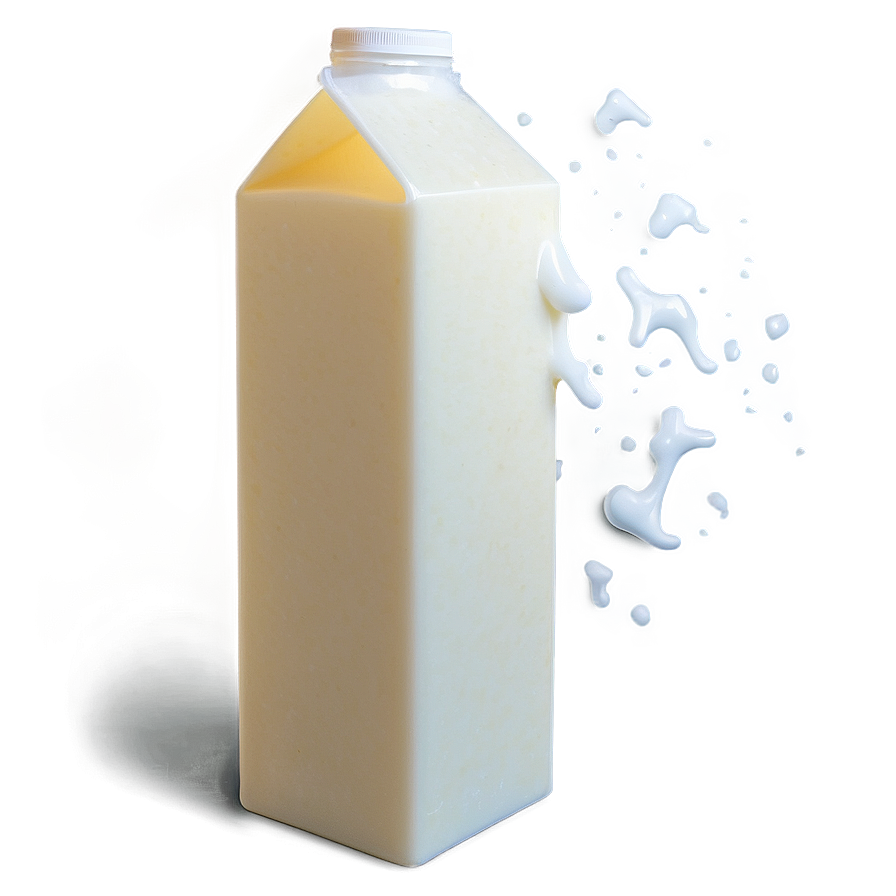 Milk Carton Spill Png 05232024 PNG