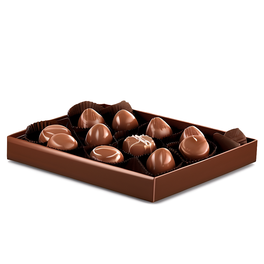 Milk Chocolate Collection Box Png 42 PNG