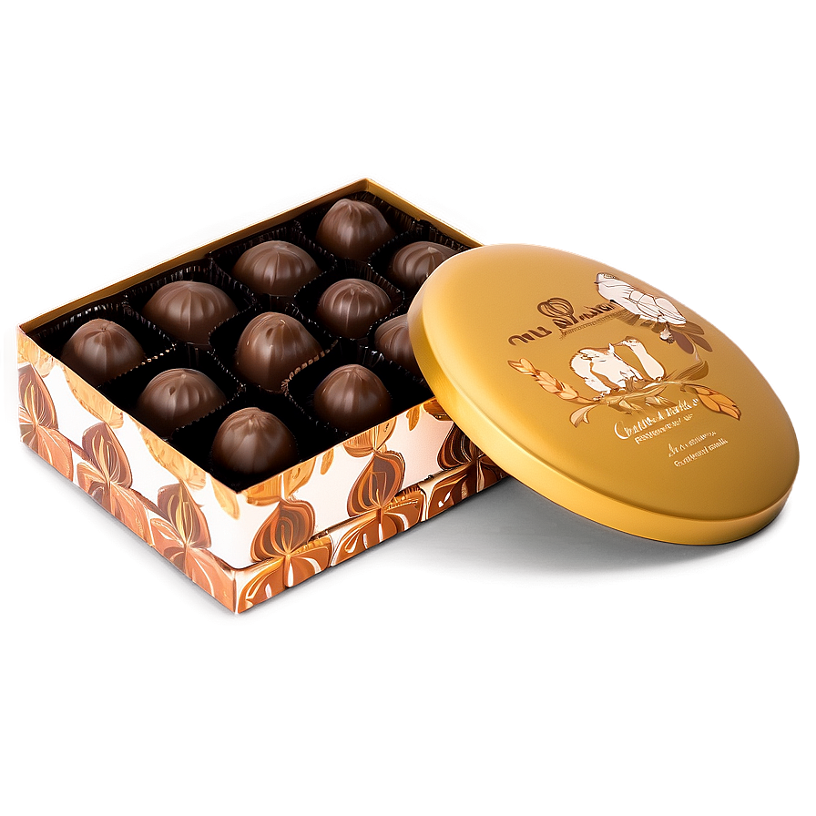 Milk Chocolate Collection Box Png 71 PNG