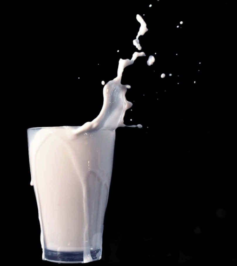 Milk Splashin Glass SVG