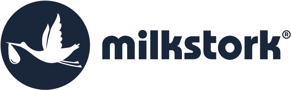 Milk Stork_ Breast Milk_ Shipping_ Service_ Logo PNG