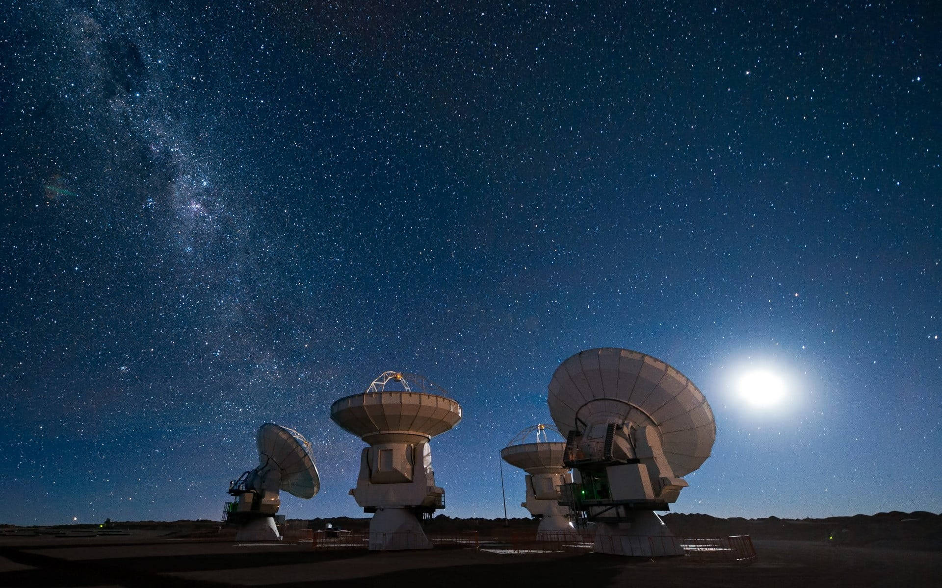 Milky Way Galaxy Antenna Picture