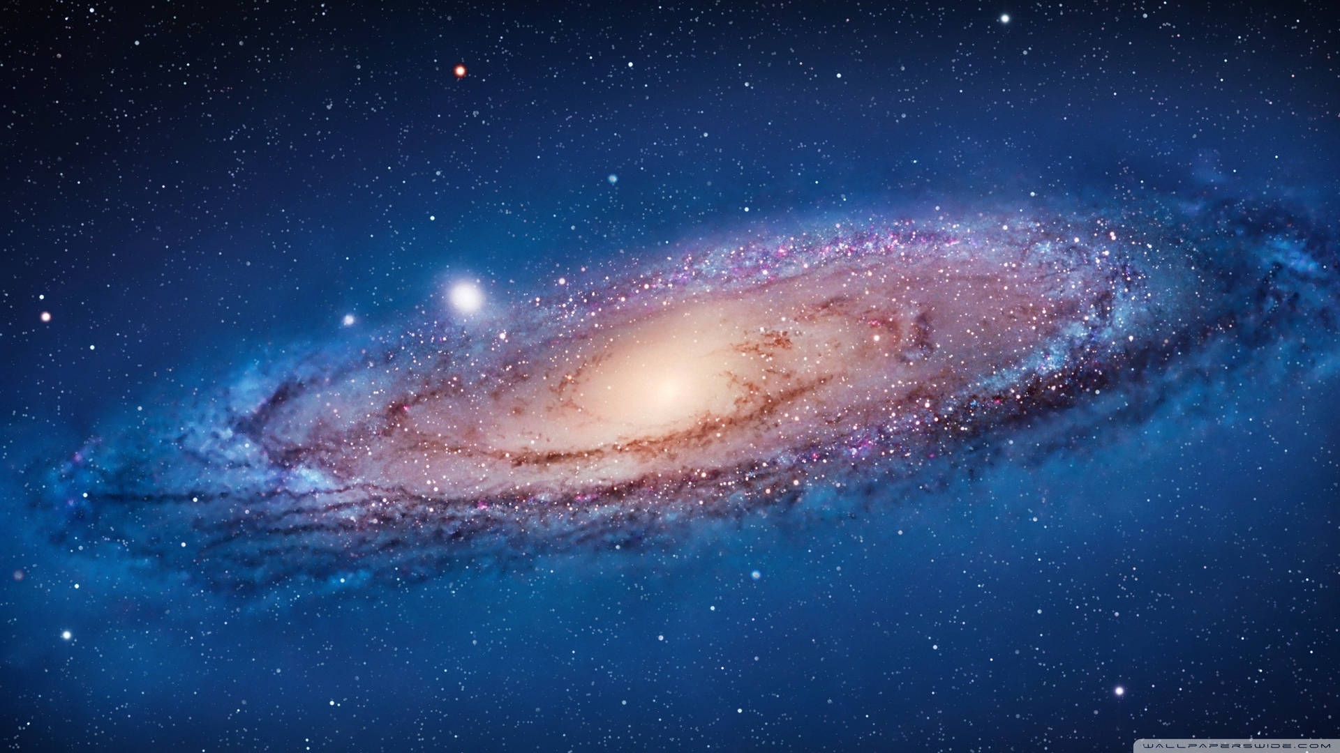 Milky Way I Univers Baggrundsbillede Wallpaper