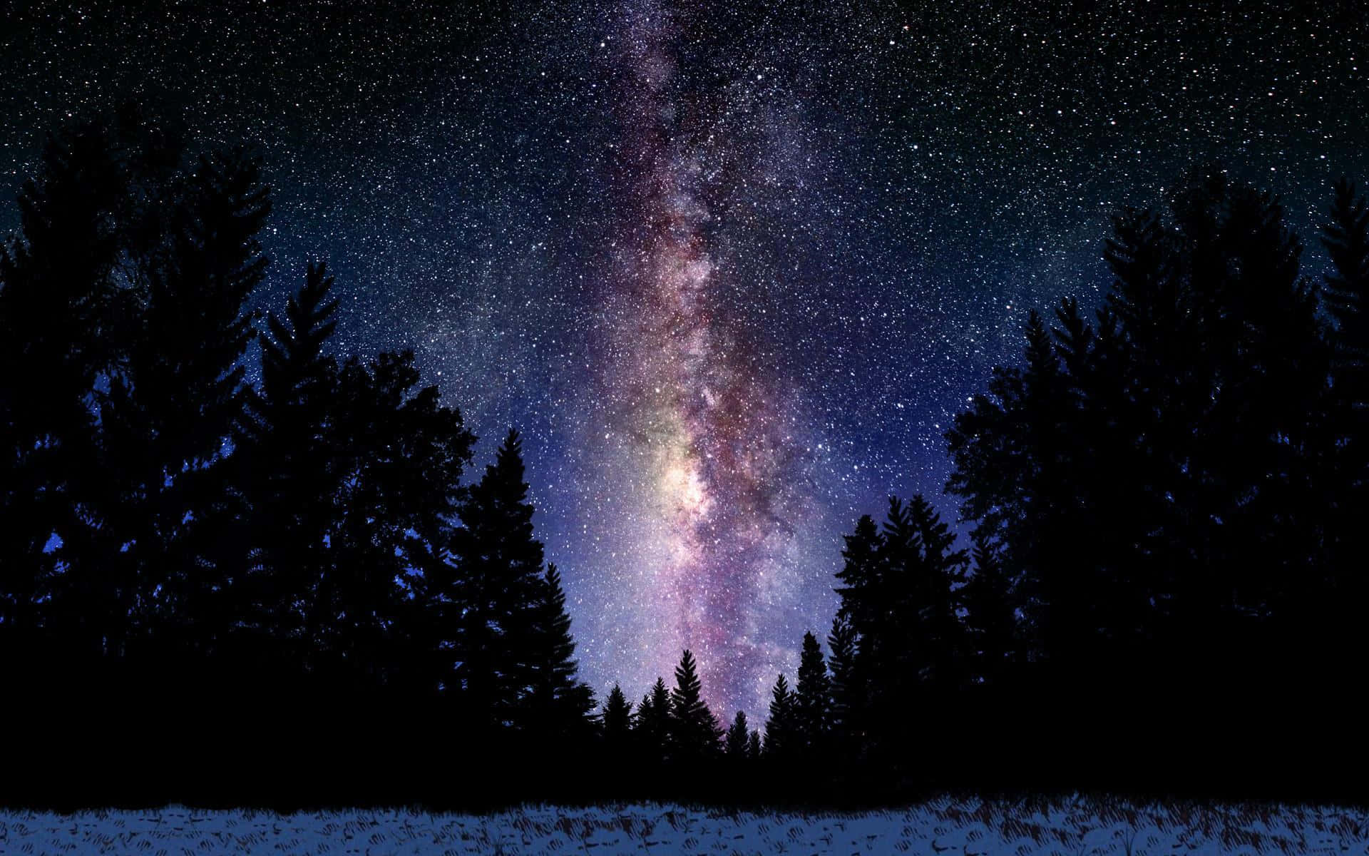 Percase Na Beleza Misteriosa Da Via Láctea
