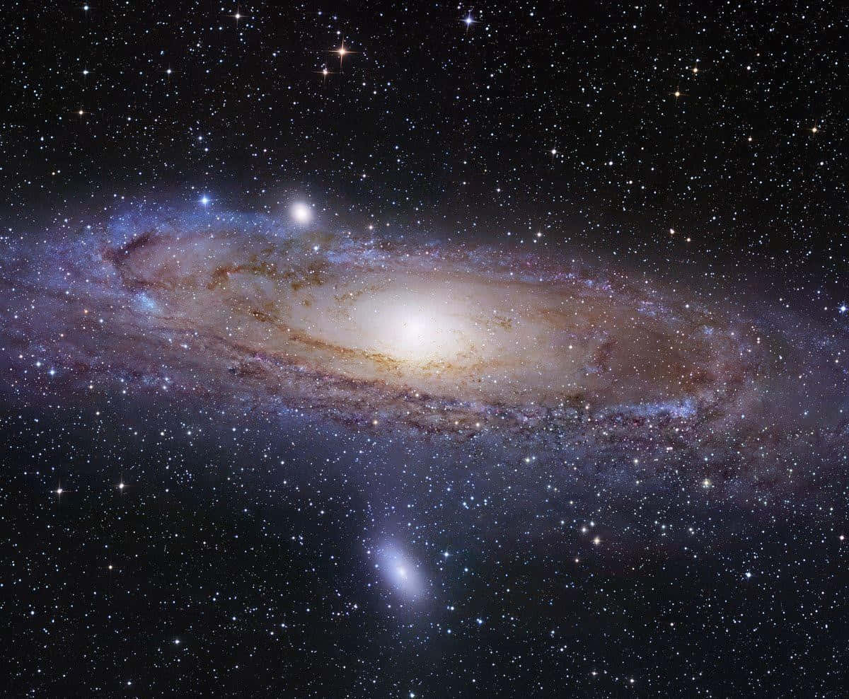 Entdeckensie Die Ätherische Schönheit Der Milchstraße, Unserer Heimatgalaxie.