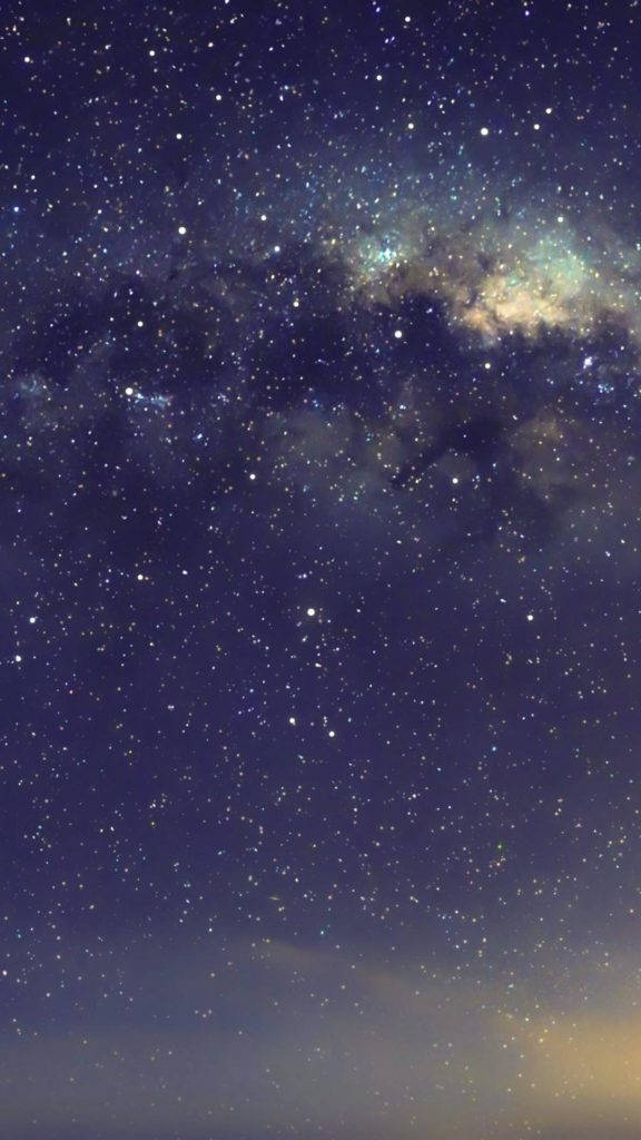 Milky Way Space Phone Wallpaper