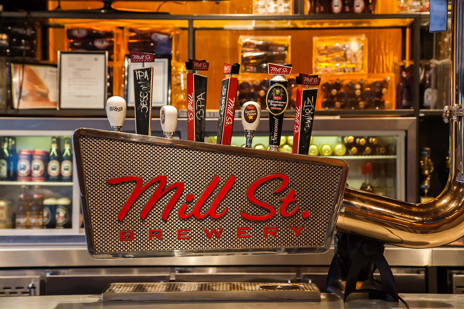 Mill Street Brewery Bar Taps Wallpaper