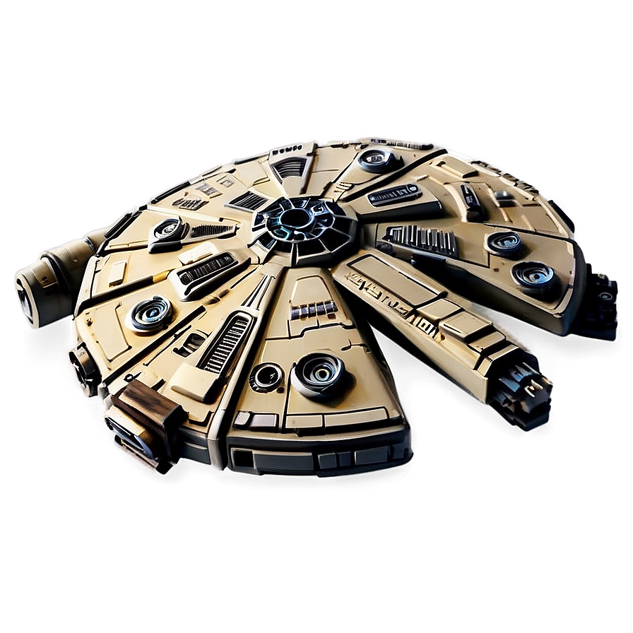 Millennium Falcon B PNG