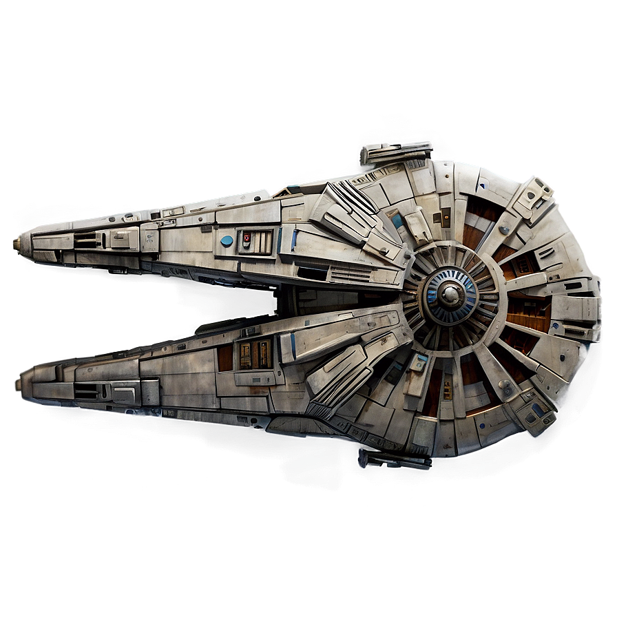 Millennium Falcon C PNG