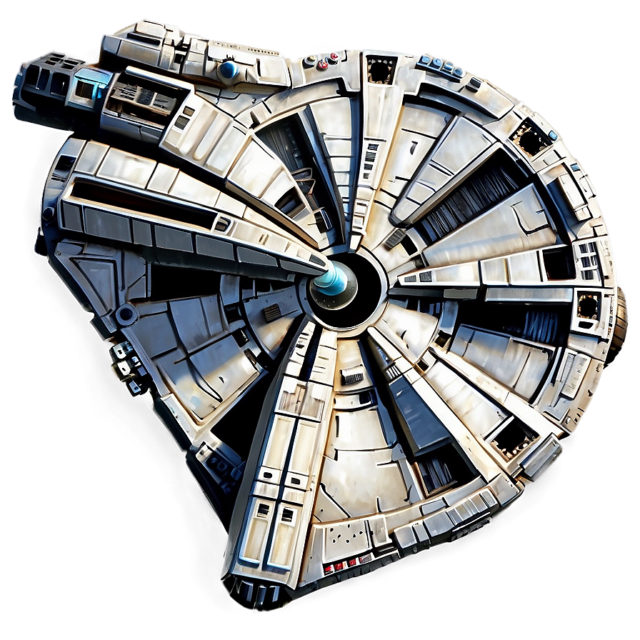 Millennium Falcon D PNG