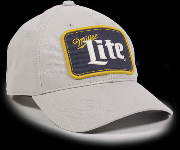 Miller Lite Logo Baseball Cap PNG