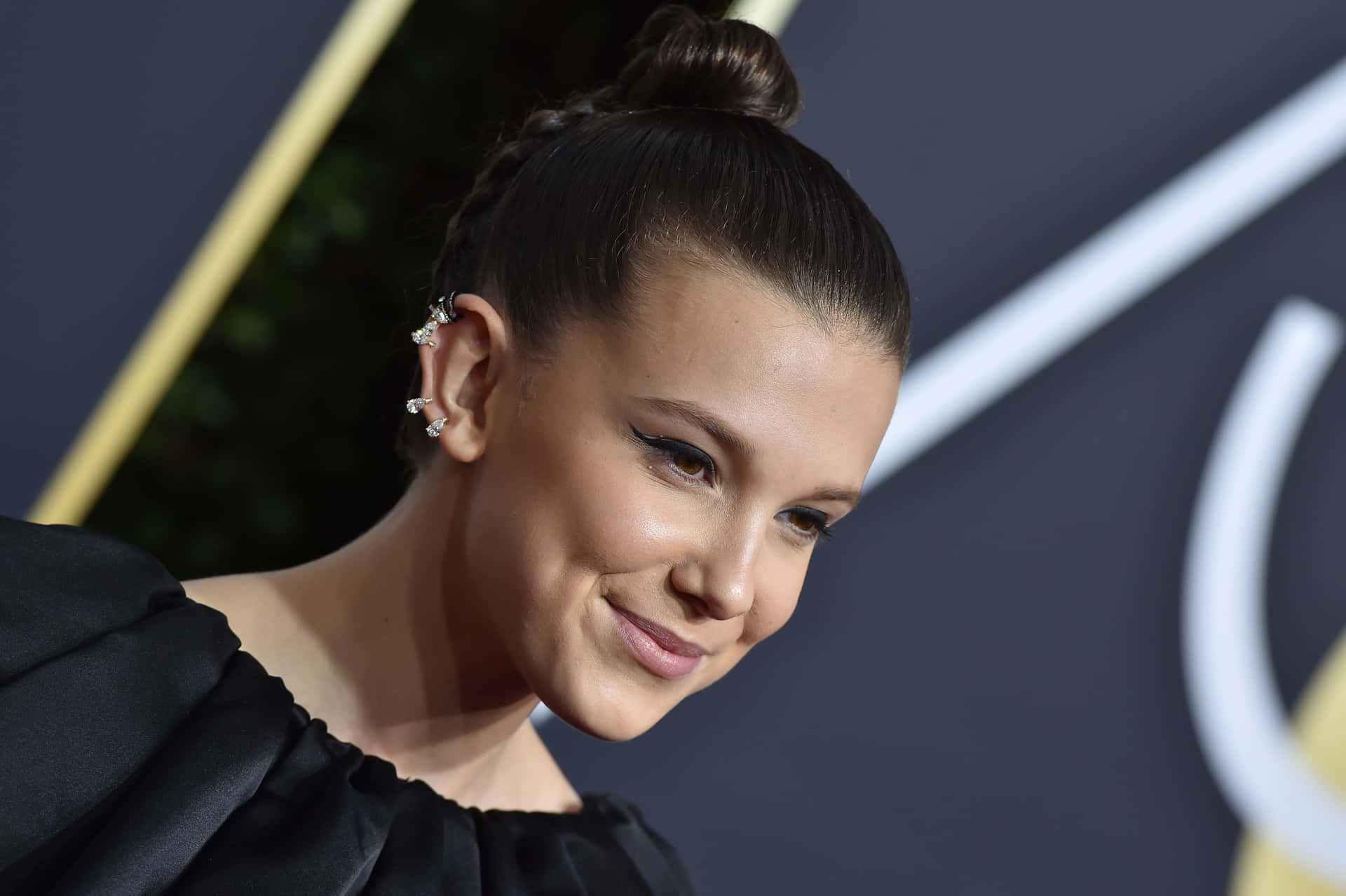 Millie Bobby Brown looking confident and stylish