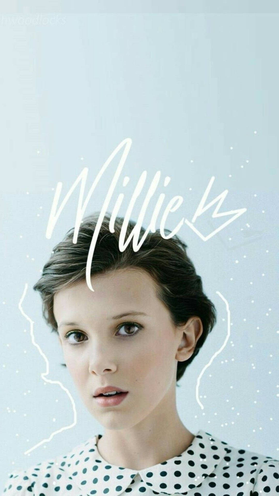 Millie Bobby Brown Face Closeup 4K Ultra HD Mobile Wallpaper