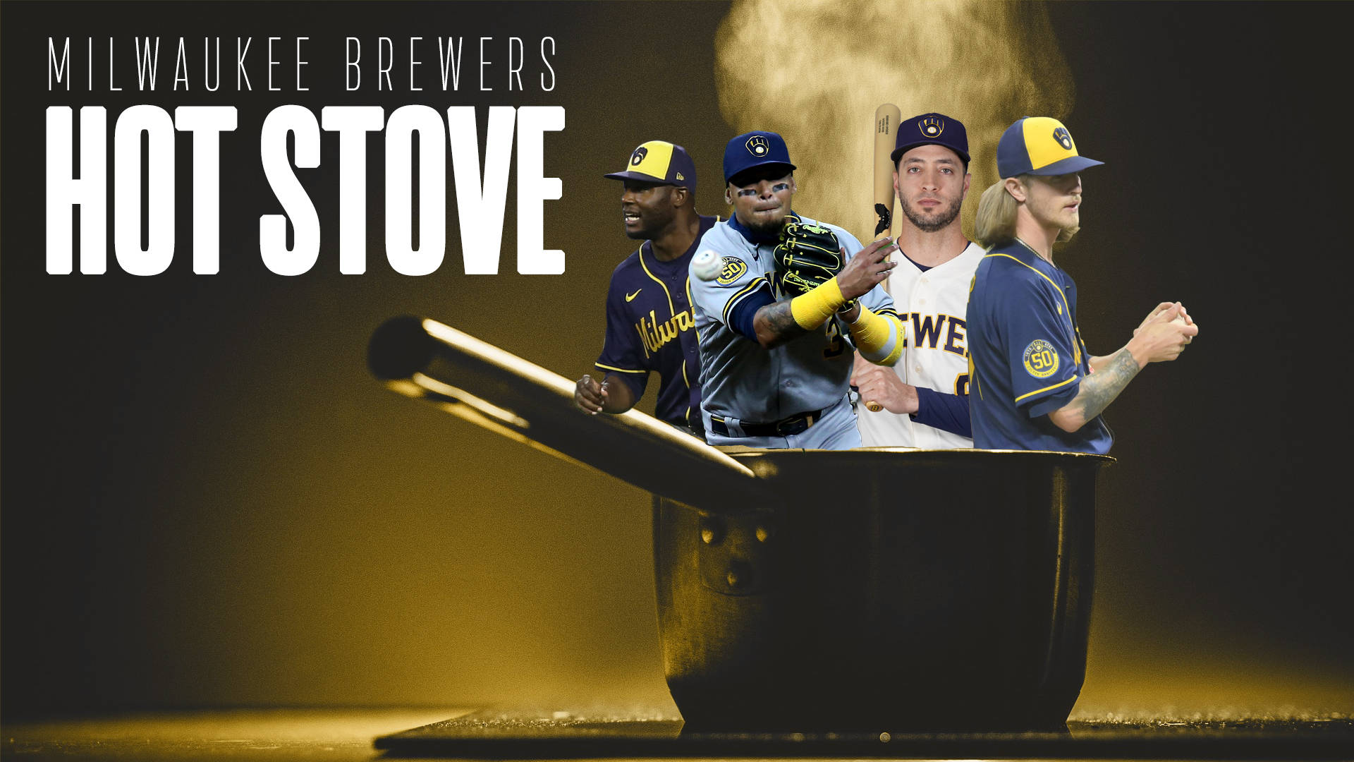 Milwaukee Brewers Hot Stove Season Wallpaper
