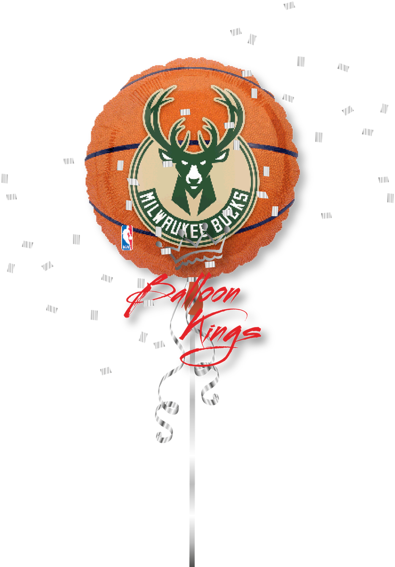 Milwaukee Bucks Balloon Art PNG