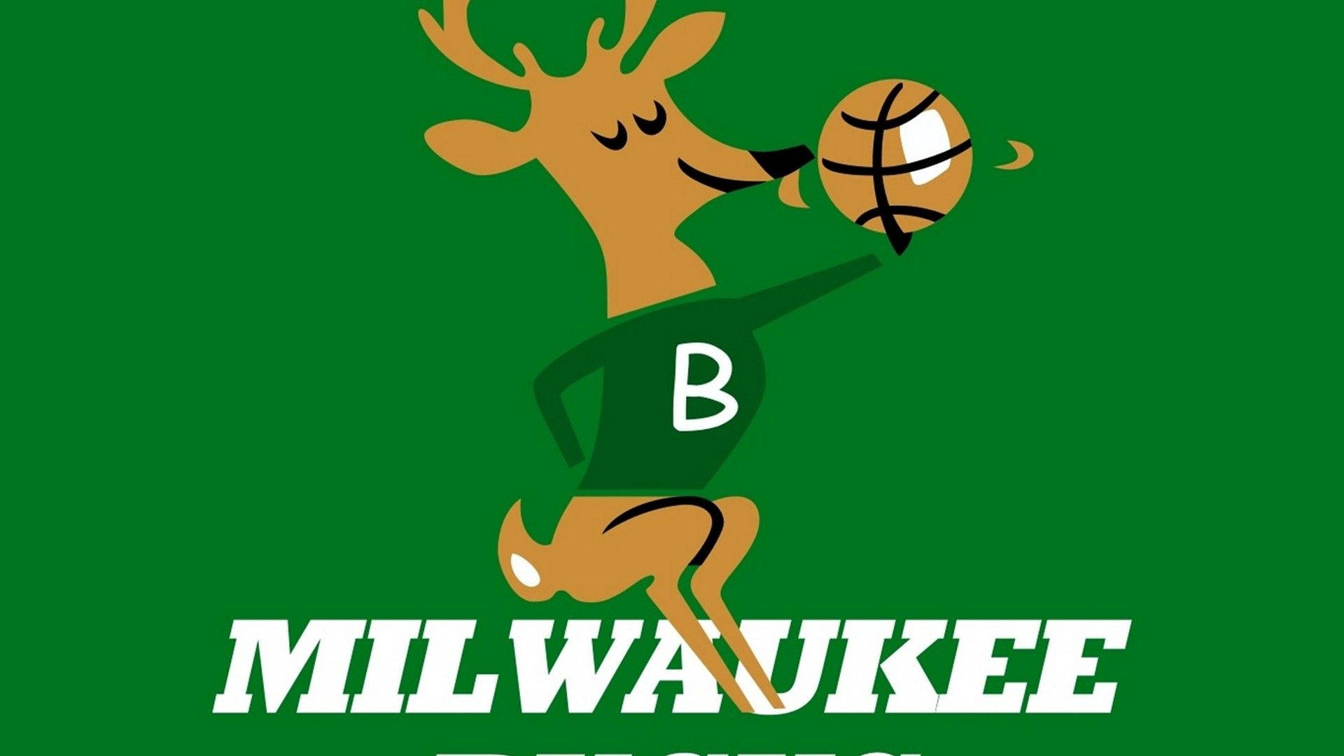 Milwaukee Bucks Cartoon Wallpaper