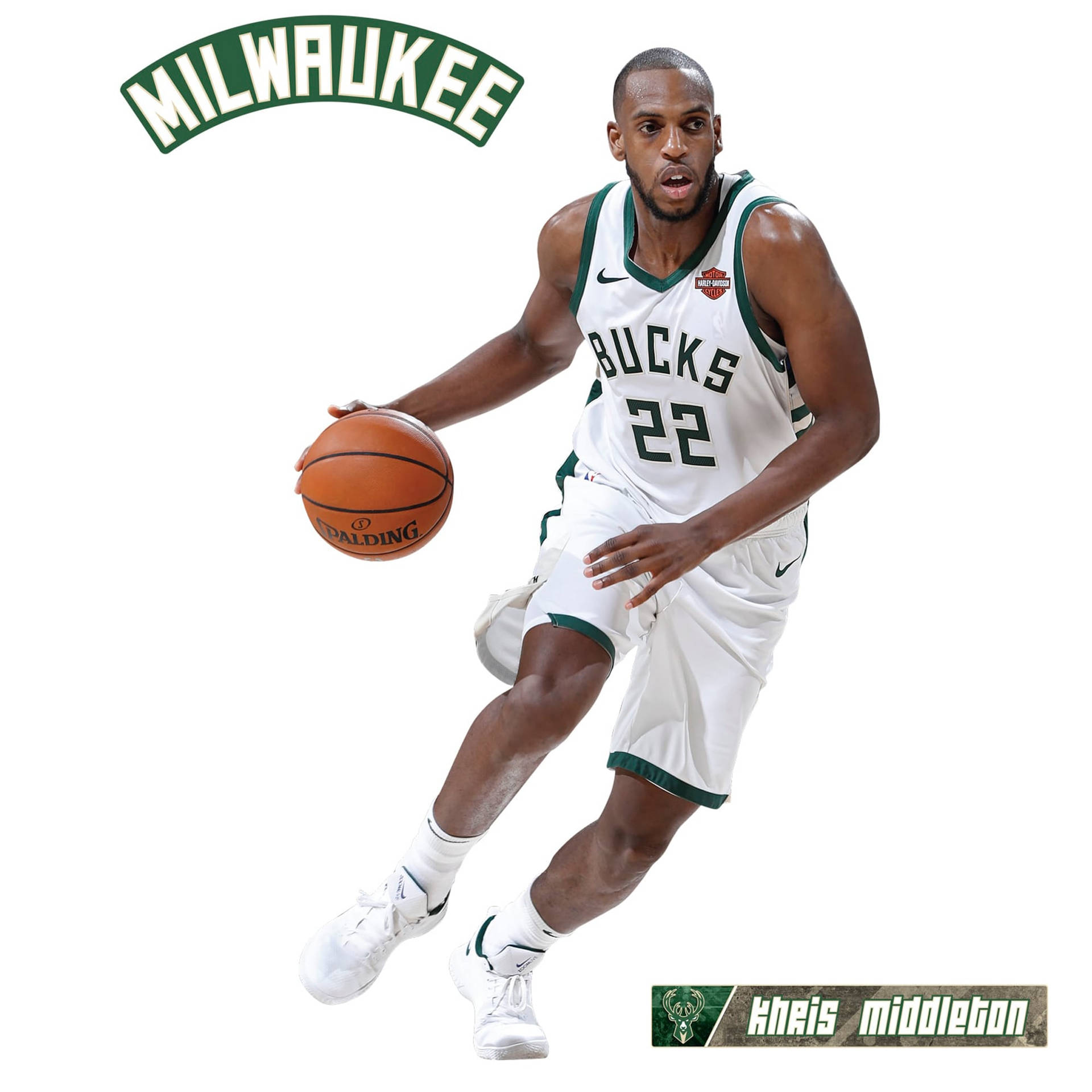 Download Milwaukee Bucks Khris Middleton Wallpaper