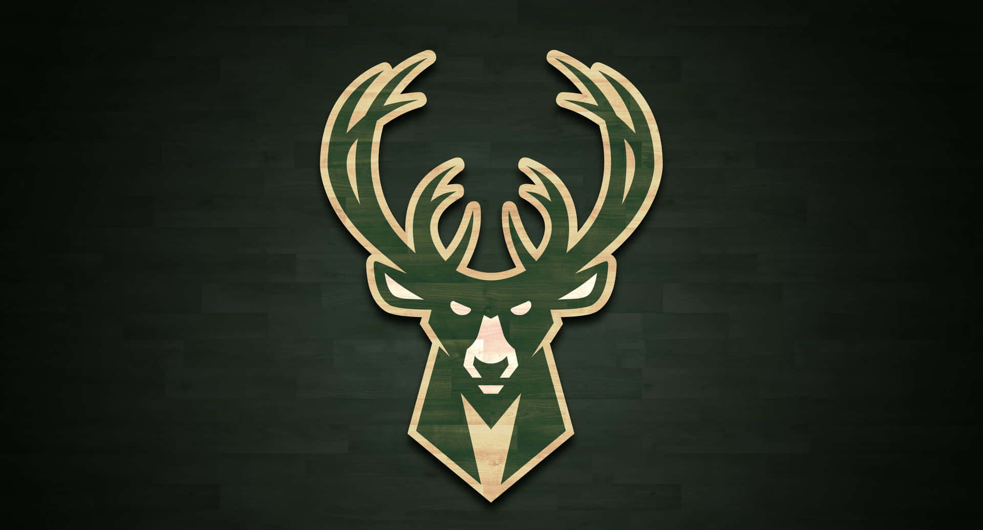 Milwaukee Bucks Levende Logo Væg Tapet Wallpaper