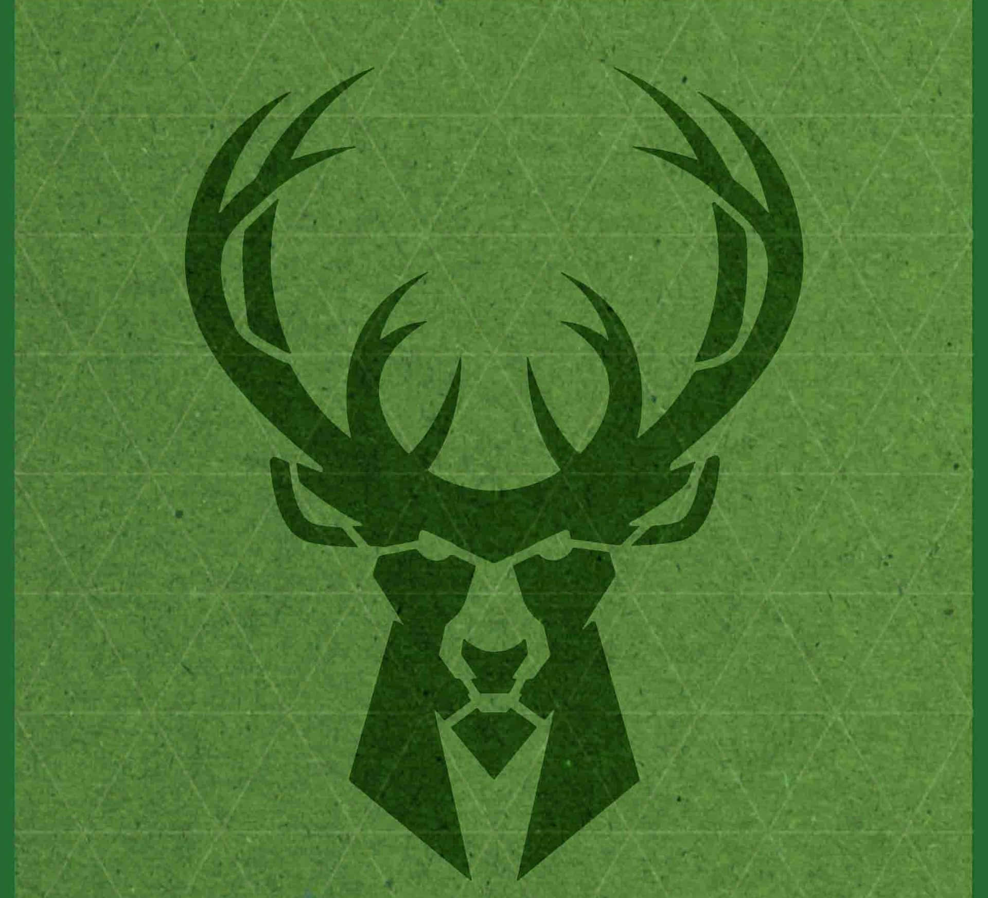 Det officielle logo for Milwaukee Bucks basketballhold Wallpaper