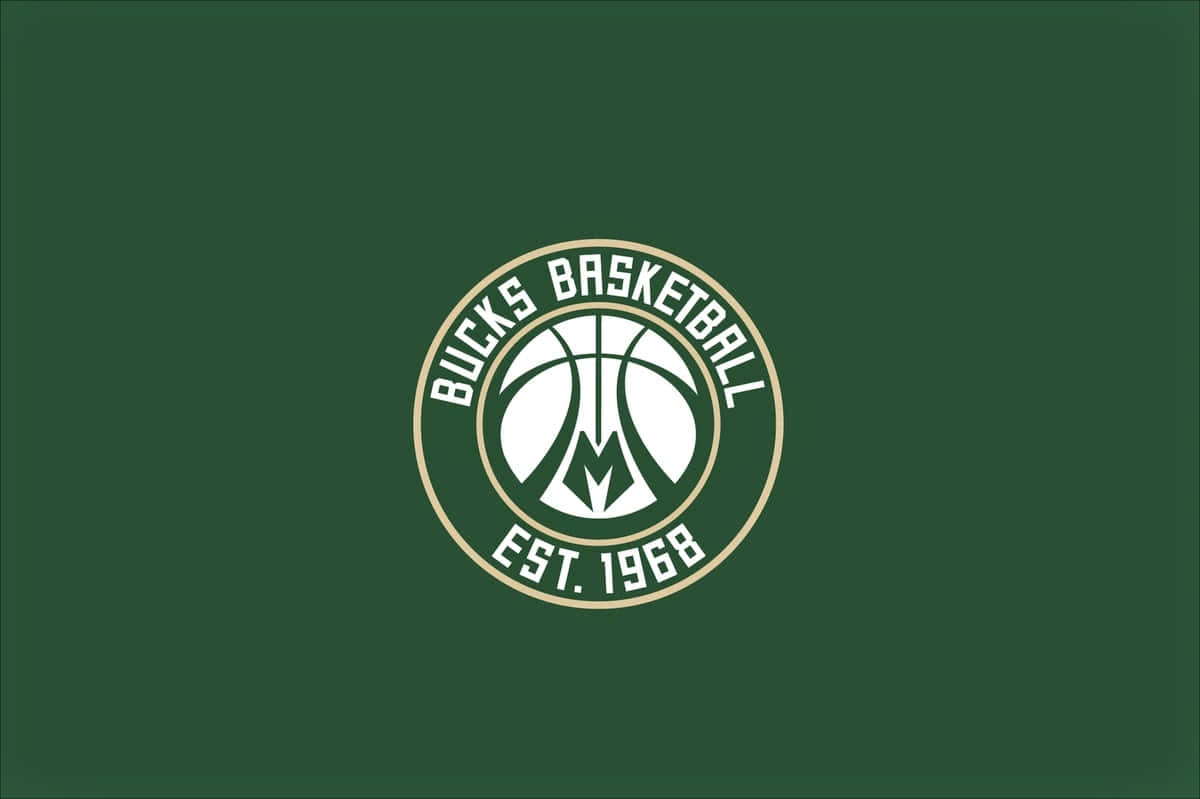 Milwaukeebucks - Um Icônico Logotipo De Equipe Da Nba. Papel de Parede