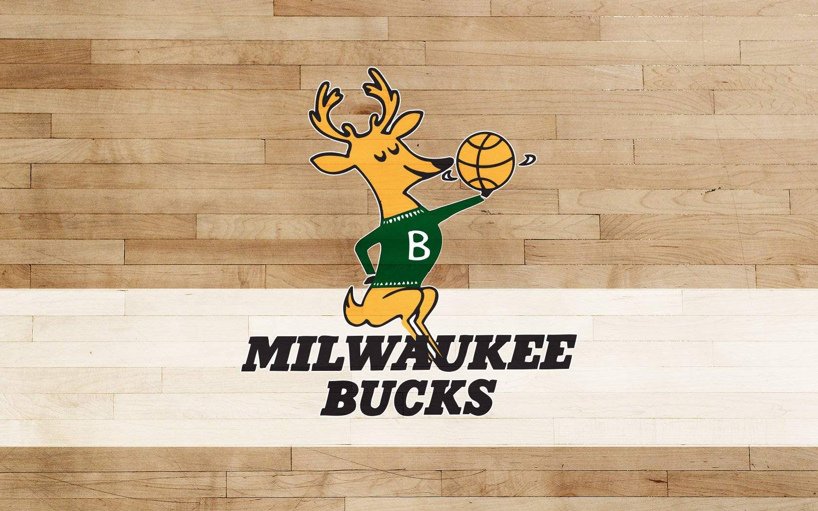 Papelde Parede Da Milwaukee Bucks Mascot Bango Papel de Parede