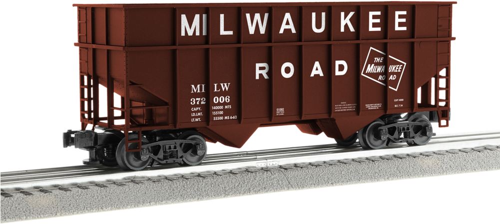 Milwaukee Road Freight Car Model PNG