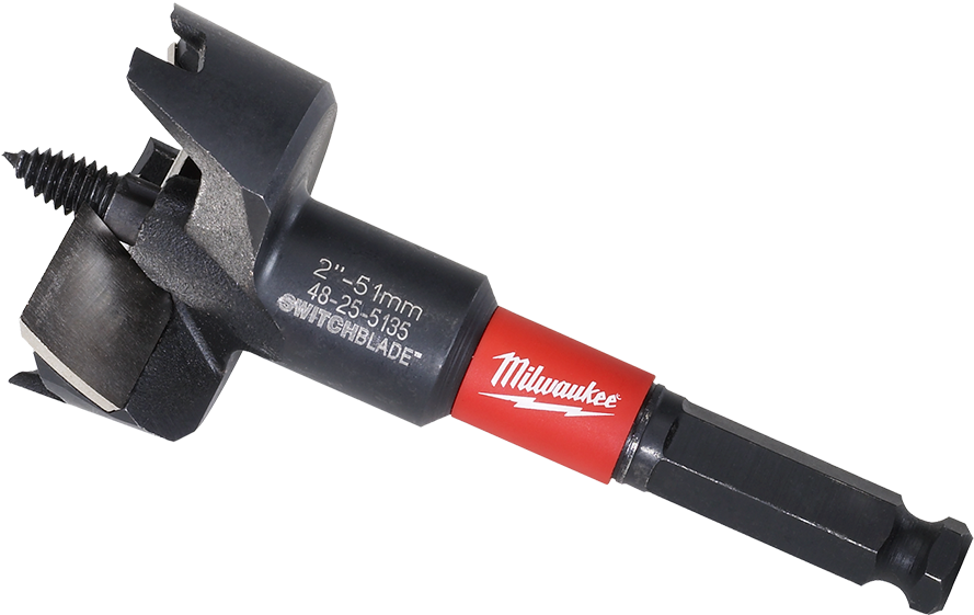 Milwaukee Switch Blade Selfeed Drill Bit PNG