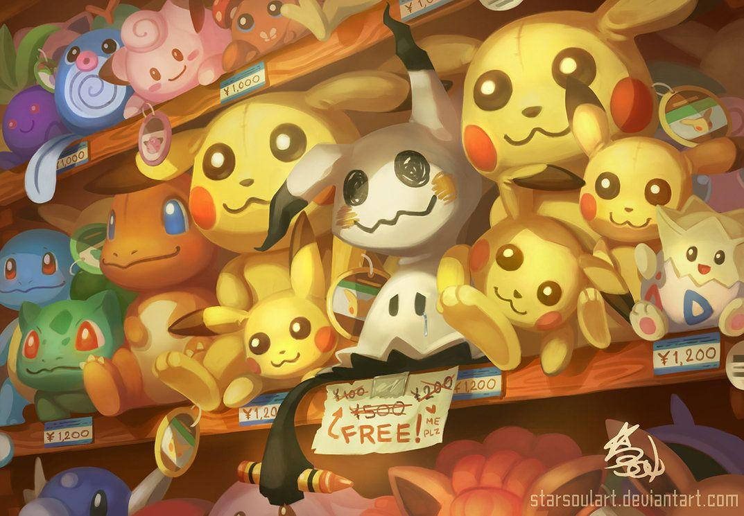 10 Mimikyu Pokémon HD Wallpapers and Backgrounds