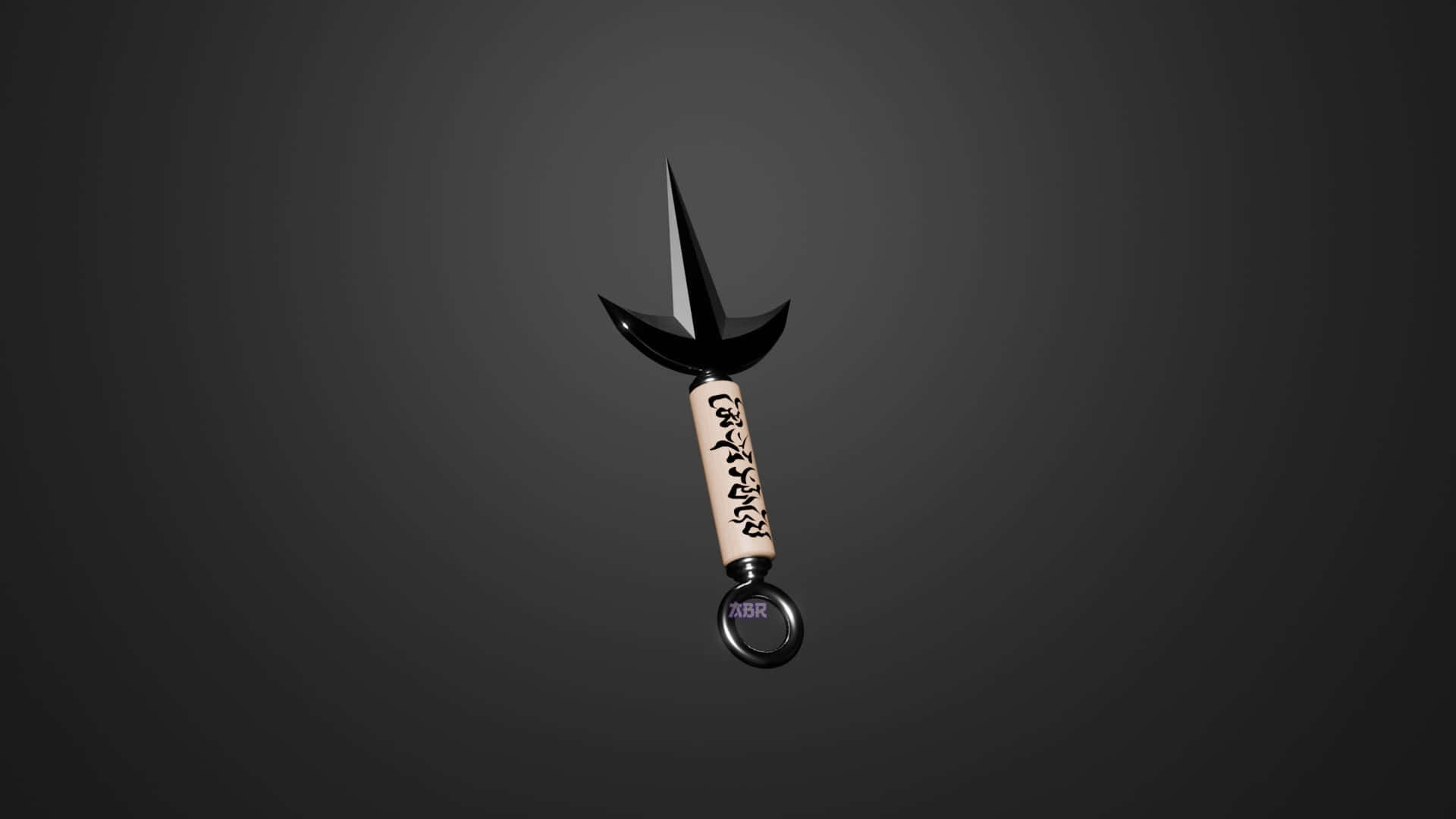 Minato Kunai Weapon Black Background Wallpaper