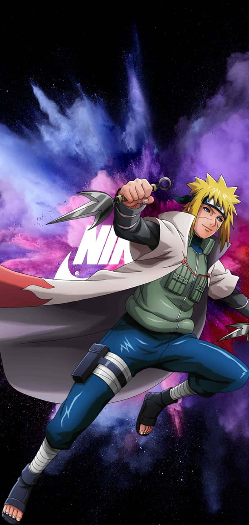 Minato Siap Untuk Pertempuran Wallpaper