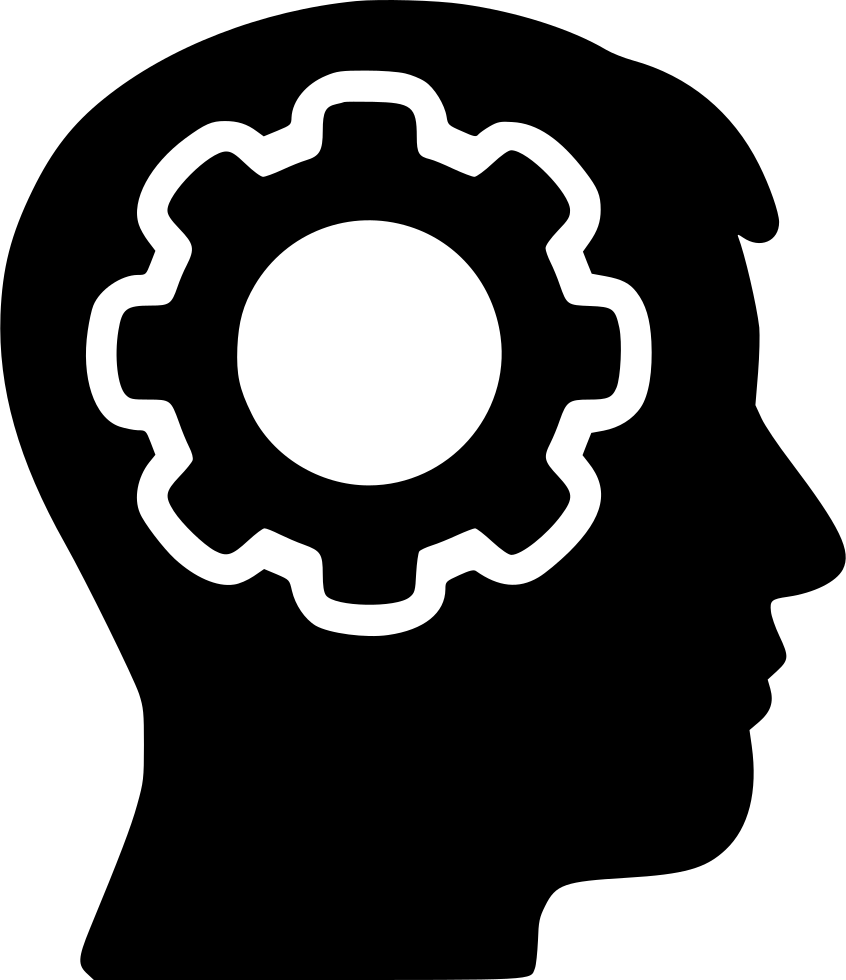 Mind Gear Silhouette PNG