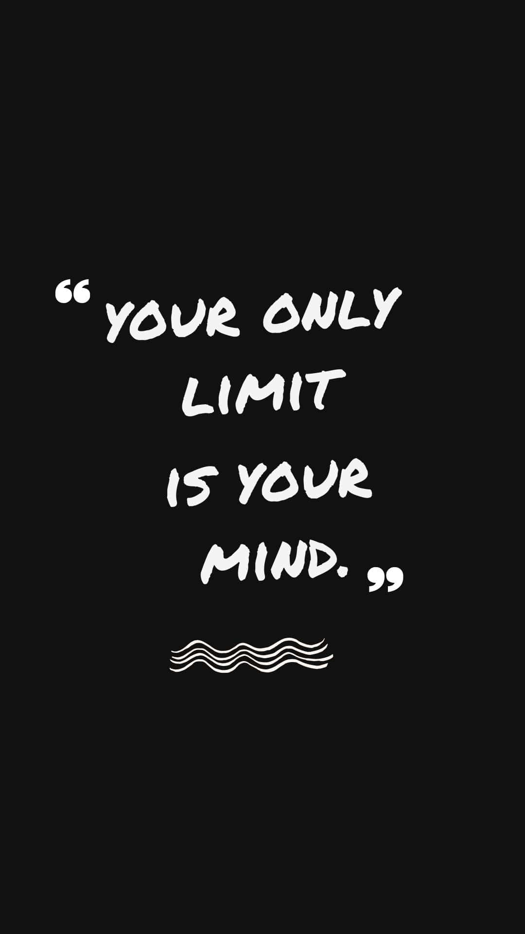 Mind Limit Inspirational Quote Wallpaper