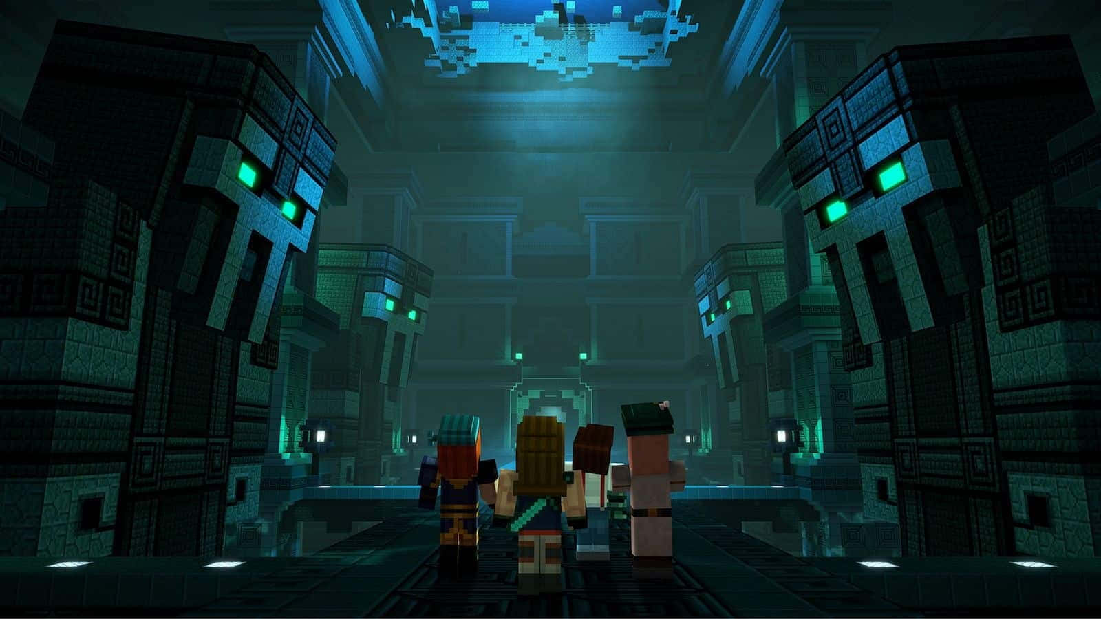 Download Minecraft Adventure: Exploring the Vast Pixelated World Wallpaper  Wallpapers.com