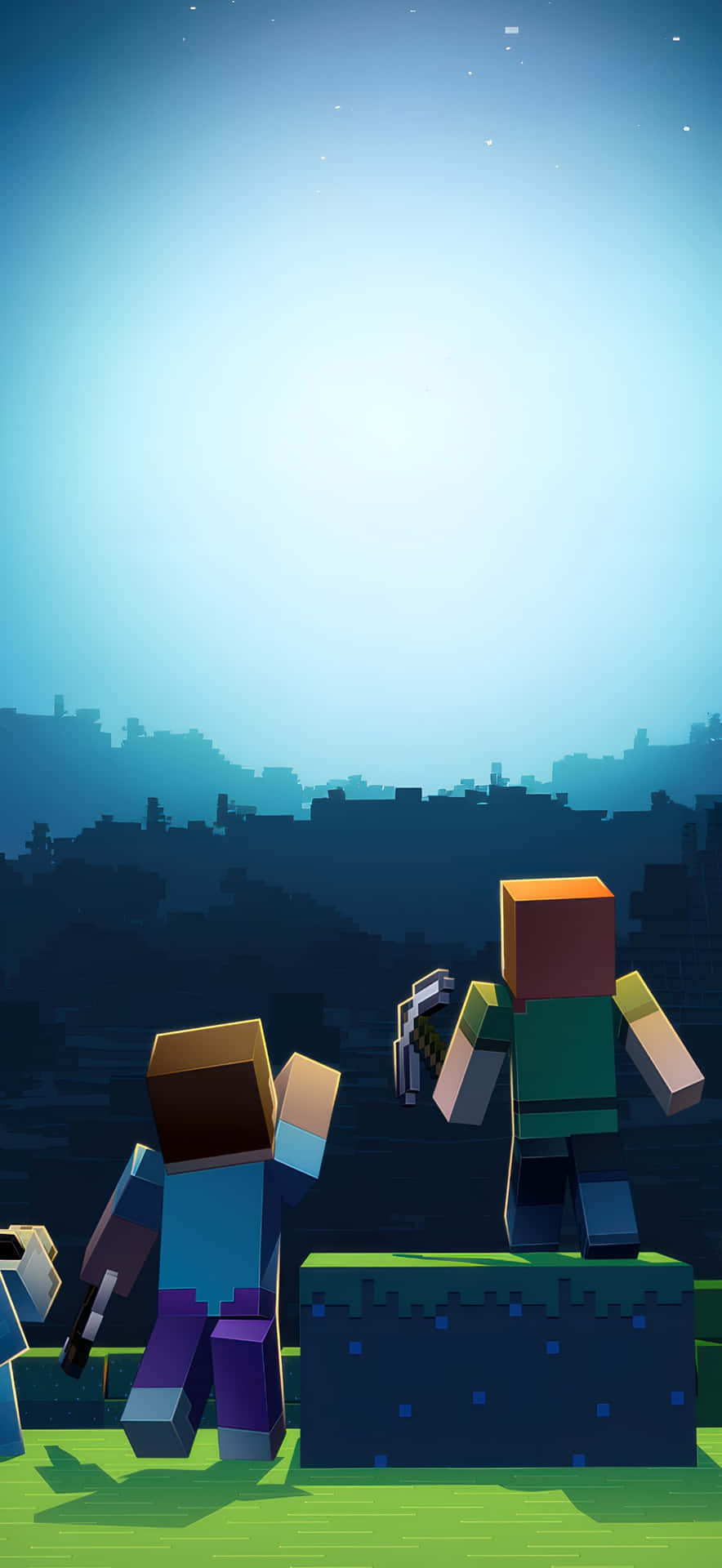 Minecraft Adventure Game Wallpaper