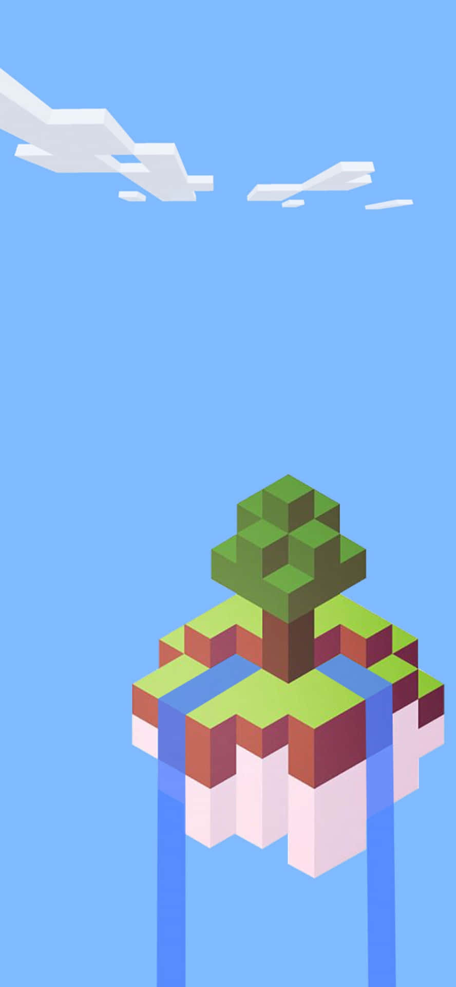 Uncover hidden secrets in the world of Minecraft on Android Wallpaper