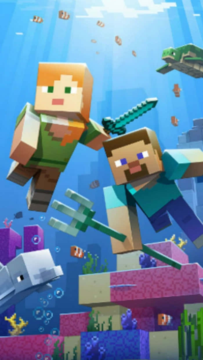 Explore and Create Epic Worlds on your Android with Minecraft Wallpaper