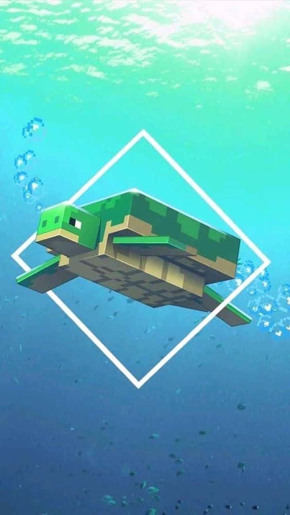 Minecraft Android Sea Turtle Wallpaper