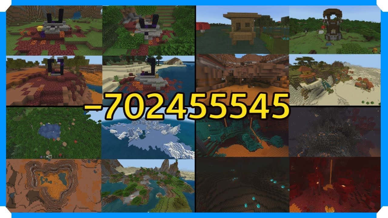 Minecraft Bedrock Edition: Building a Magnificent World Wallpaper