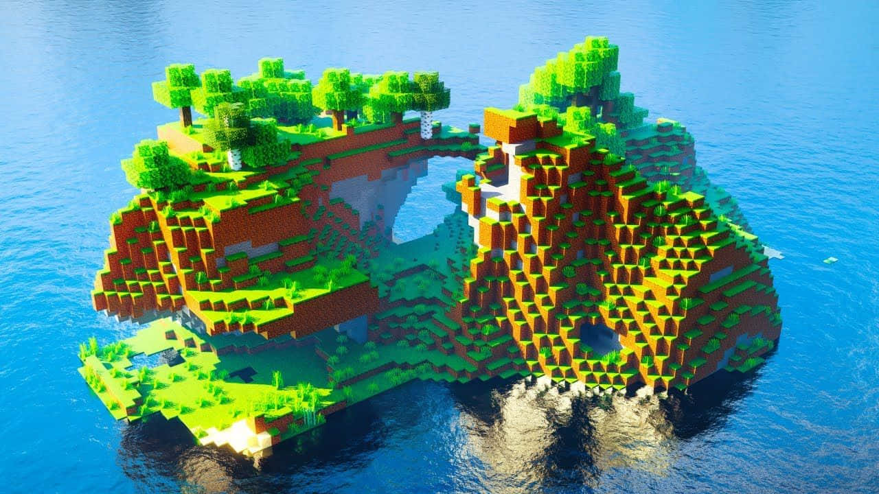 Minecraft Bedrock Edition: An Immersive Adventure Awaits Wallpaper