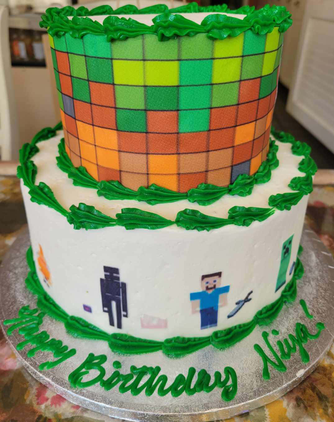 Celebrate with a Minecraft Cake