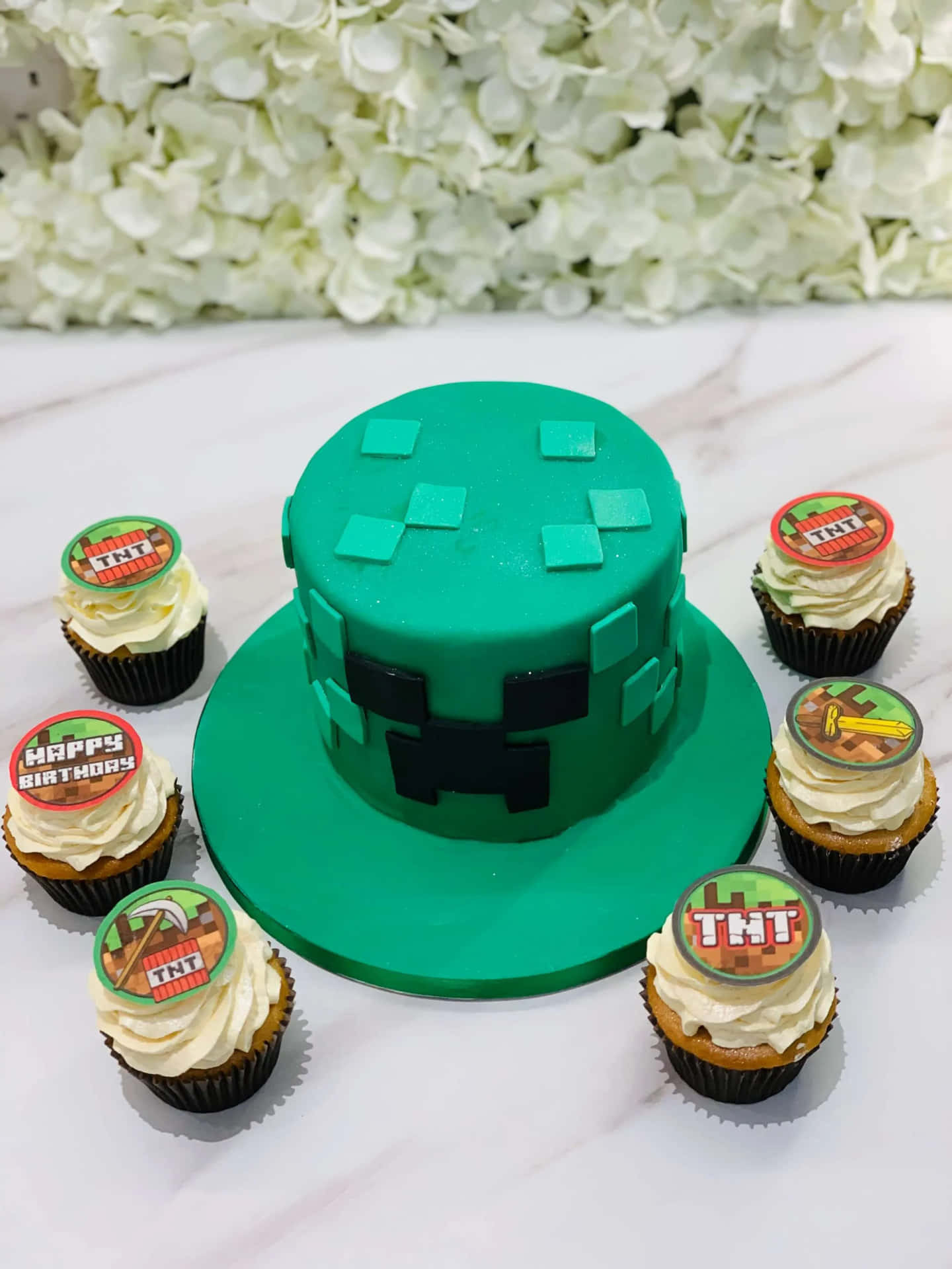 Minecraft Birthday Cake - Minecraft Birthday Cake