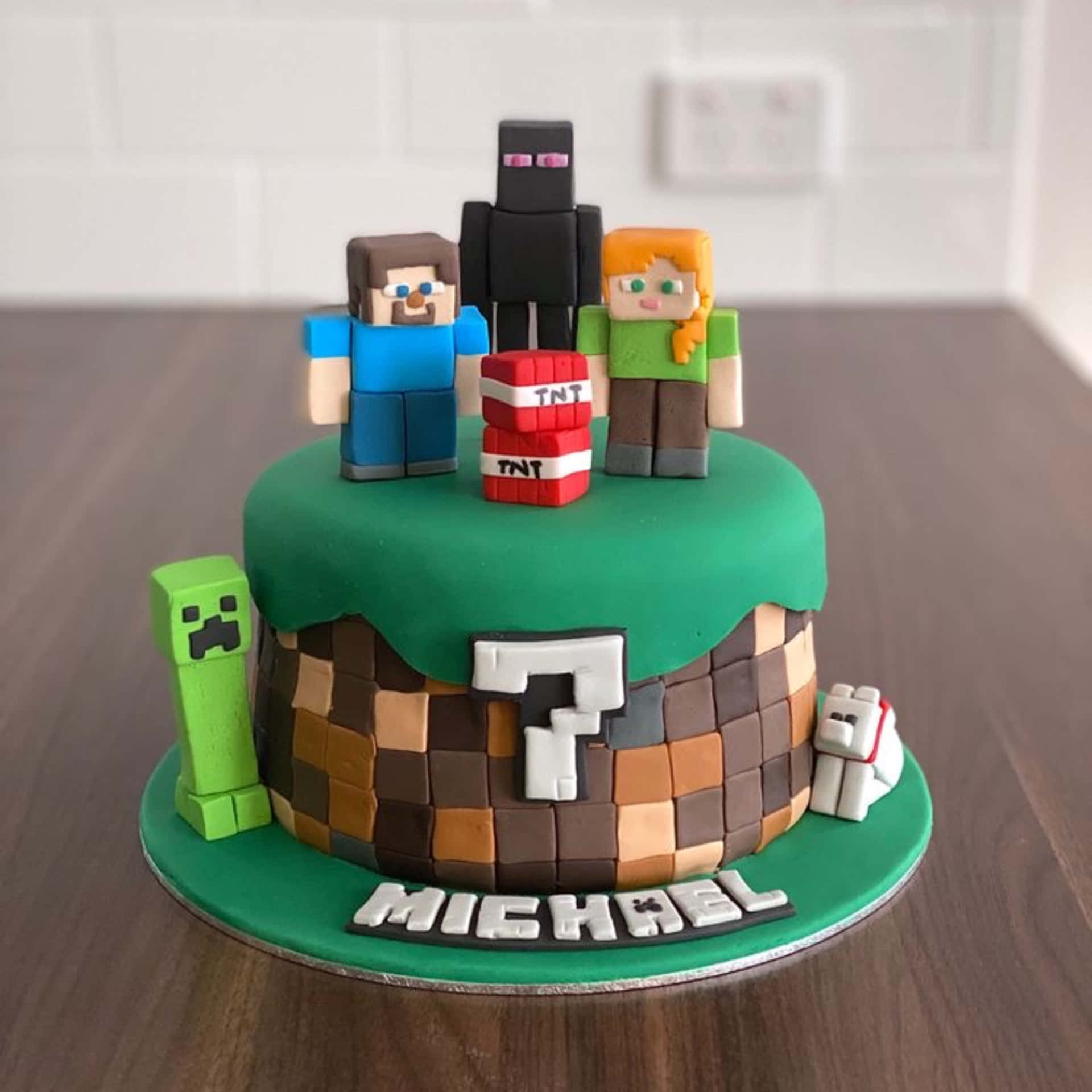 Läckertutsökta - Anpassade Minecraft-tårtor För Att Fira!